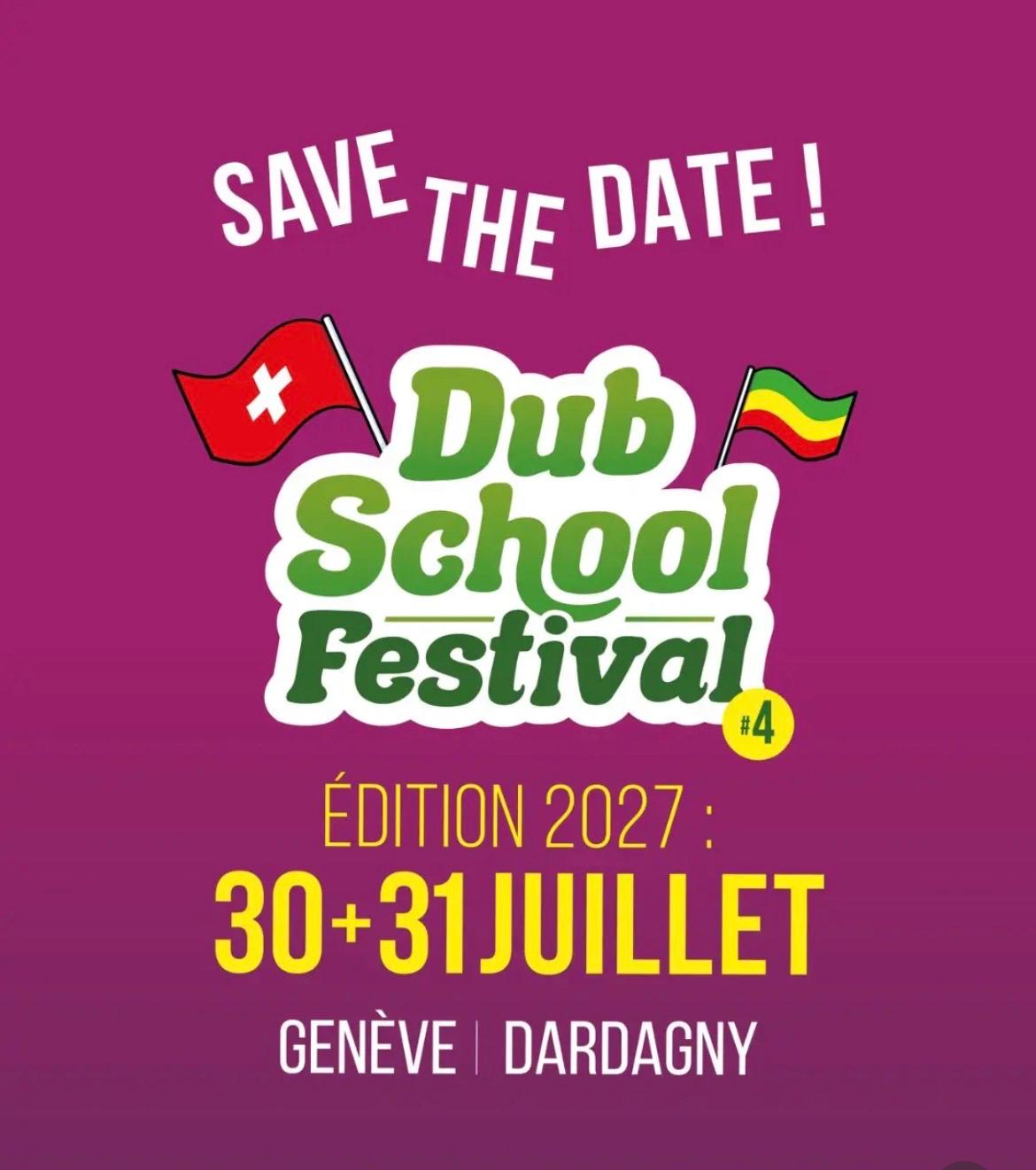 Affiche Dub School Festival 2026