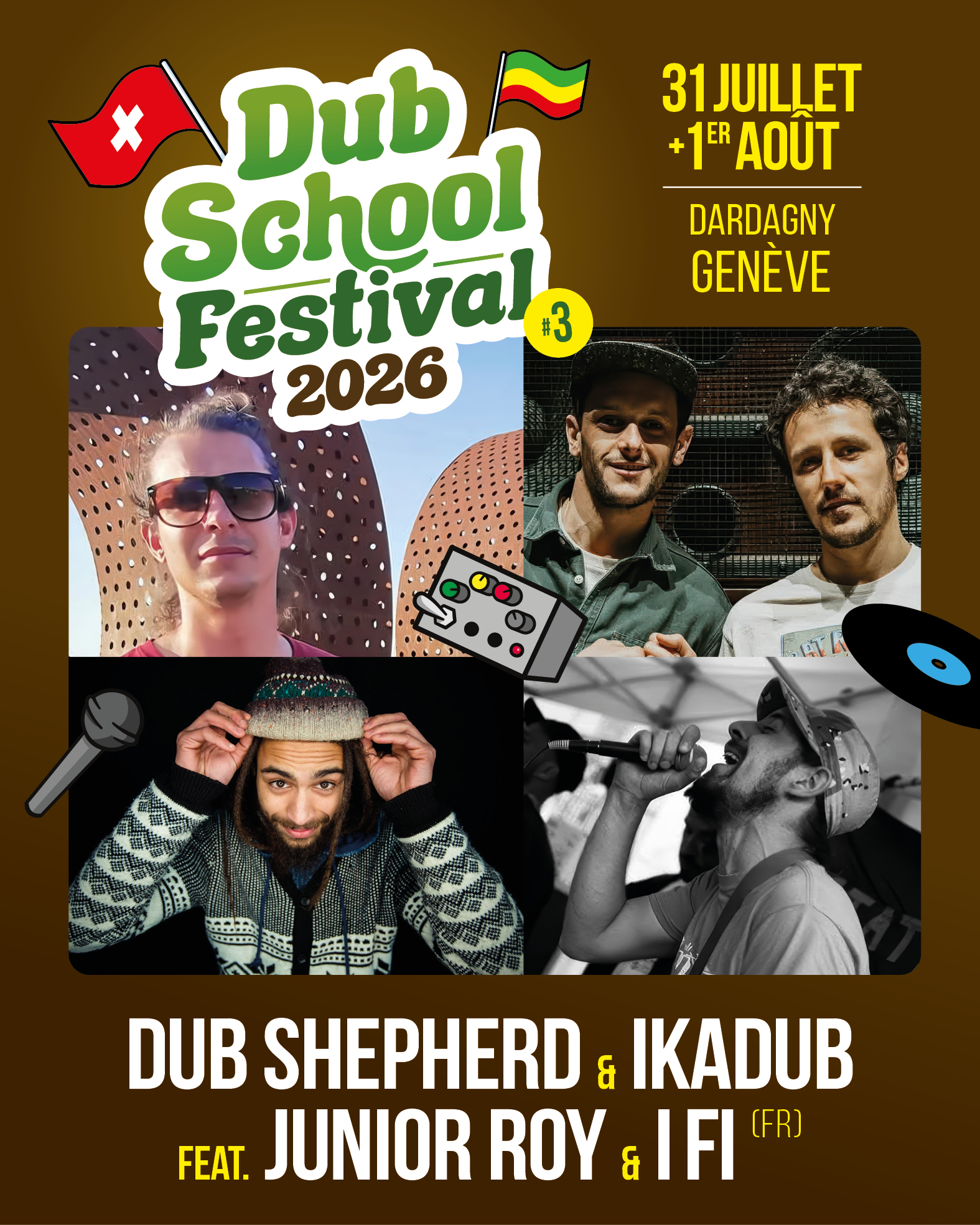 Dub Shepherds, Ikadub, Junior Roy & IFI