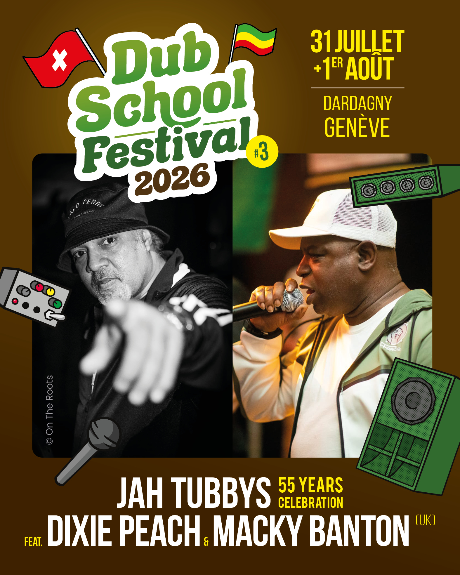 Jah Tubbys, Dixie Peach & Macky Banton